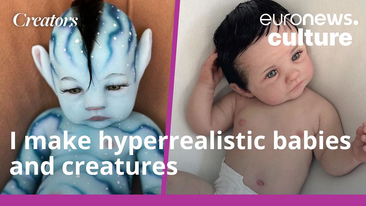 Meet the creator behind these hyperrealistic baby dolls and science fiction  creatures