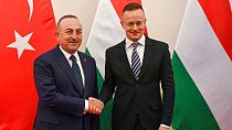 Macaristan Dışişleri ve Dış Ticaret Bakanı Peter Szijjarto, Budapeşte'de Dışişleri Bakanı Mevlüt Çavuşoğlu''yla görüştü