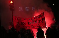 Streiks und Proteste in Frankreich - gegen die Rentenreform