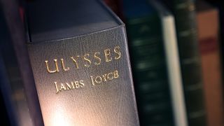 First British edition of James Joyce's "Ulysses," an autographed copy in a series of 100