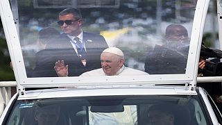 En RDC, le pape Francois est en mission de paix