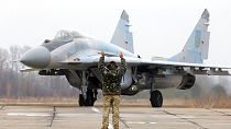 Rus üretimi MiG-29 savaş uçağı