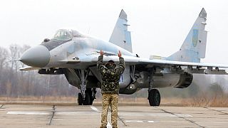 Rus üretimi MiG-29 savaş uçağı