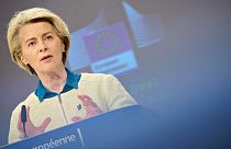 European Commission President Ursula von der Leyen said the EU wanted to "seize the moment" of the net-zero industry. 