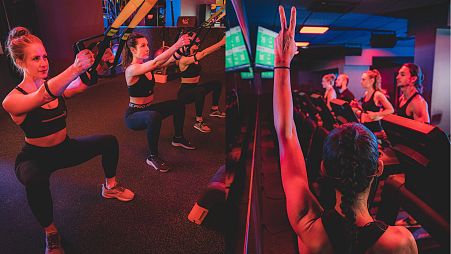 Orangetheory Fitness combines HIIT and traditional cardio to burn calories and increase endurance.