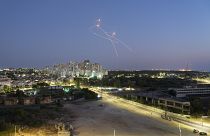 اعتراض صواريخ تم إطلاقها من غزة