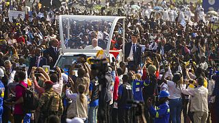 RDC : devant un million de fidèles, le Pape François prêche la paix