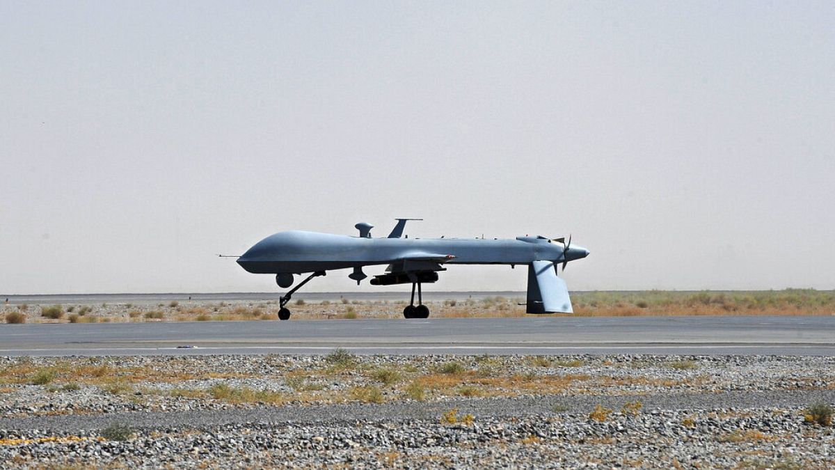 ARQUIVO - drone MQ-9 reaper