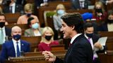 Başbakan Justin Trudea Kanada Parlamentosu'nda konuşuyor