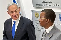 نتنياهو وديبي يفتتحان السفارة التشادية في إسرائيل