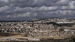 منظر عام لمستوطنة إفرات الواقعة على أراضي مدينة بيت لحم في الضفة الغربية