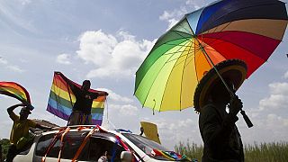  Uganda: Rainbow on building erased after homosexuality controversy