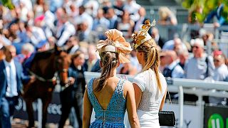 Ladies Day at Epsom Down races 