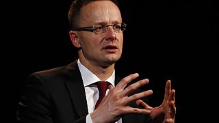 Szijjártó Péter magyar külgazdasági és külügyminiszter az AP hírügynökségnek nyilatkozik 2017. március 22-én