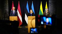 Primeiros-ministros da Estónia, Lituânia e Letónia reuniram-se em Talinn