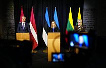 Les Premiers ministres des pays baltes réunis à Tallinn (03/02/23)