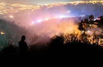 Incendies dans la ville de Vina del Mar, au Chili, vendredi 23 décembre 2022.