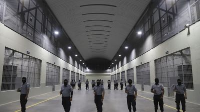 Az új, hatalmas börtönben 40 ezer fogvatartott számára van hely.