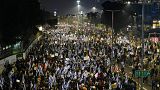 Des manifestants dans les rues de Tel Aviv contre la réforme du système judiciaire