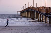RICERCHE NELL'OCEANO - Myrtle Beach, South Carolina. Il pallone-spia è caduto in mare.