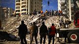 Depremden sonra Adana'da arama kurtarma çalışmaları 