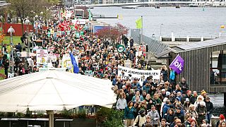 Resml tatilin kaldırılması Kopenhag’da protesto edildi