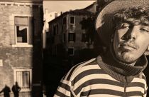 Ein Bild aus der Ausstellung "Venezianische Blicke" in Venedig von Nikos Aliagas