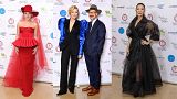 From left to right: Florence Pugh, Cate Blanchett, Tood Field and Michelle Yeoh at the 2023 London Critics’ Circle Film Awards