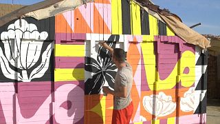 Mauritania: Globetrotting artist brightens up downtrodden neighborhoods