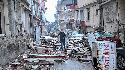 مشاهد الدمار في هاتاي التركية