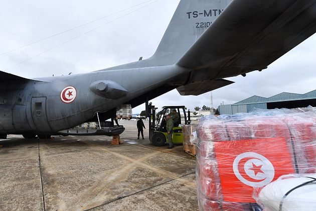 Tunisia sends aid to quake-hit Turkey and Syria
