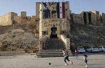 صورة لقلعة حلب من عام 2019