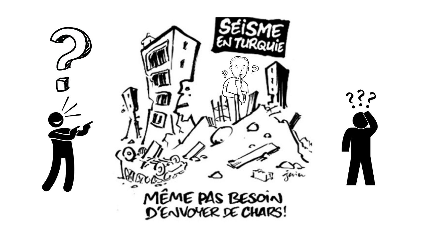 Freedom of speech or insulting? Why Charlie Hebdo's earthquake cartoon is  making Turkey mad | Euronews