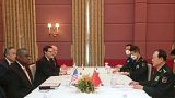 U.S. Defense Secretary Lloyd Austin,and China's Defense Minister Wei Fenghe