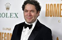 Gustavo Dudamel at the Los Angeles Philharmonic Homecoming Concert & Gala in Los Angeles on Oct. 9. 2021