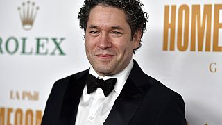 Gustavo Dudamel at the Los Angeles Philharmonic Homecoming Concert & Gala in Los Angeles on Oct. 9. 2021