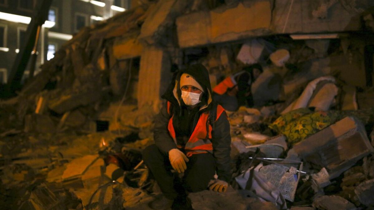 Σεισμόπληκτος στο Αντιγιαμάν της Τουρκίας