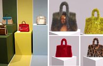 Hermès Wins MetaBirkins (seen on right) lawsuit against Mason Rothschild