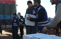 برنامج الأغذية العالمي يقدم مساعدات للمنكوبين من الزلزال في سوريا