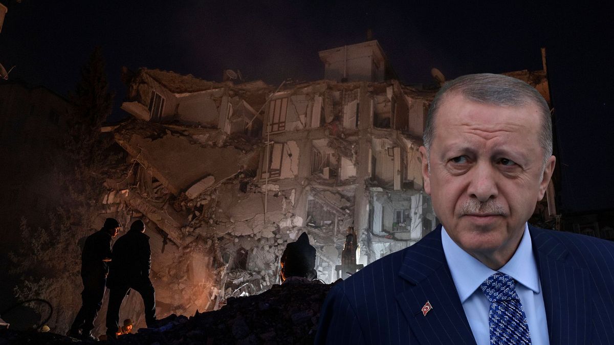 رجب طیب اردوغان و زمین لرزه ترکیه