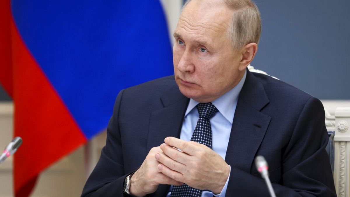 Putyin 2023. február 9-én Moszkvában
