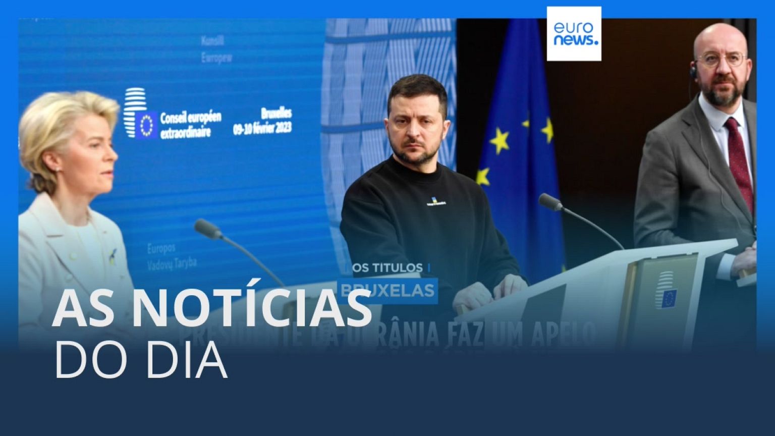 As notícias do dia | 10 Fevereiro 2023 - Tarde