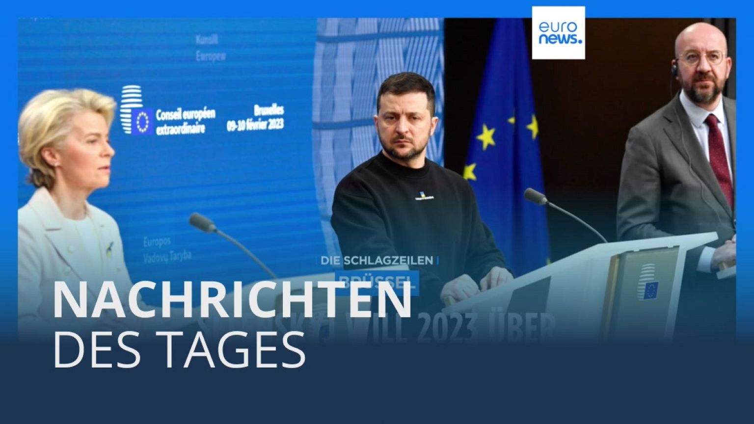 Nachrichten des Tages | 10. Februar - Mittagsausgabe