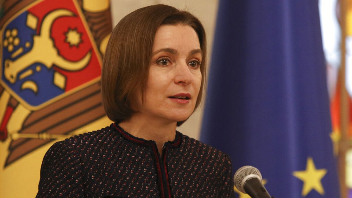 Moldova Cumhurbaşkanı Maya Sandu