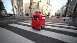 Japan rolls out self-driving delivery robots