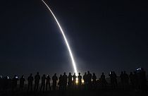 7 Eylül 2022'de Minuteman III kıtalararası balistik füze deneme fırlatışı
