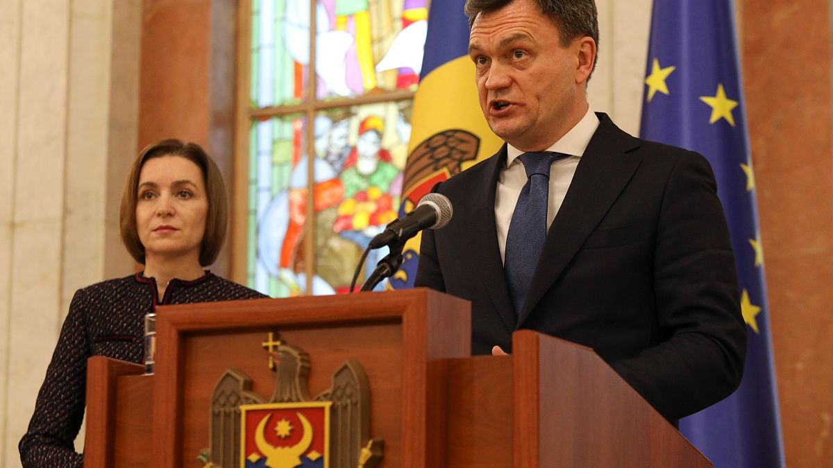 Moldaus Präsidentin Maia Sandu und ihr neuer Regierungschef
