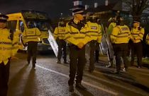 الشرطة البريطانية تعتقل ثلاثة أشخاص خلال أعمال عنف في بريطانيا-10 فبراير 2023