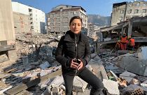 Euronews correspondent Anelise Borges in Antakya, Turkey
