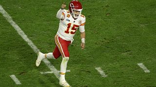 Patrick Mahomes, quarterback de los Kansas City Chiefs.  